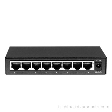 8 Port 20km SC Fibra Ethernet Media Converter